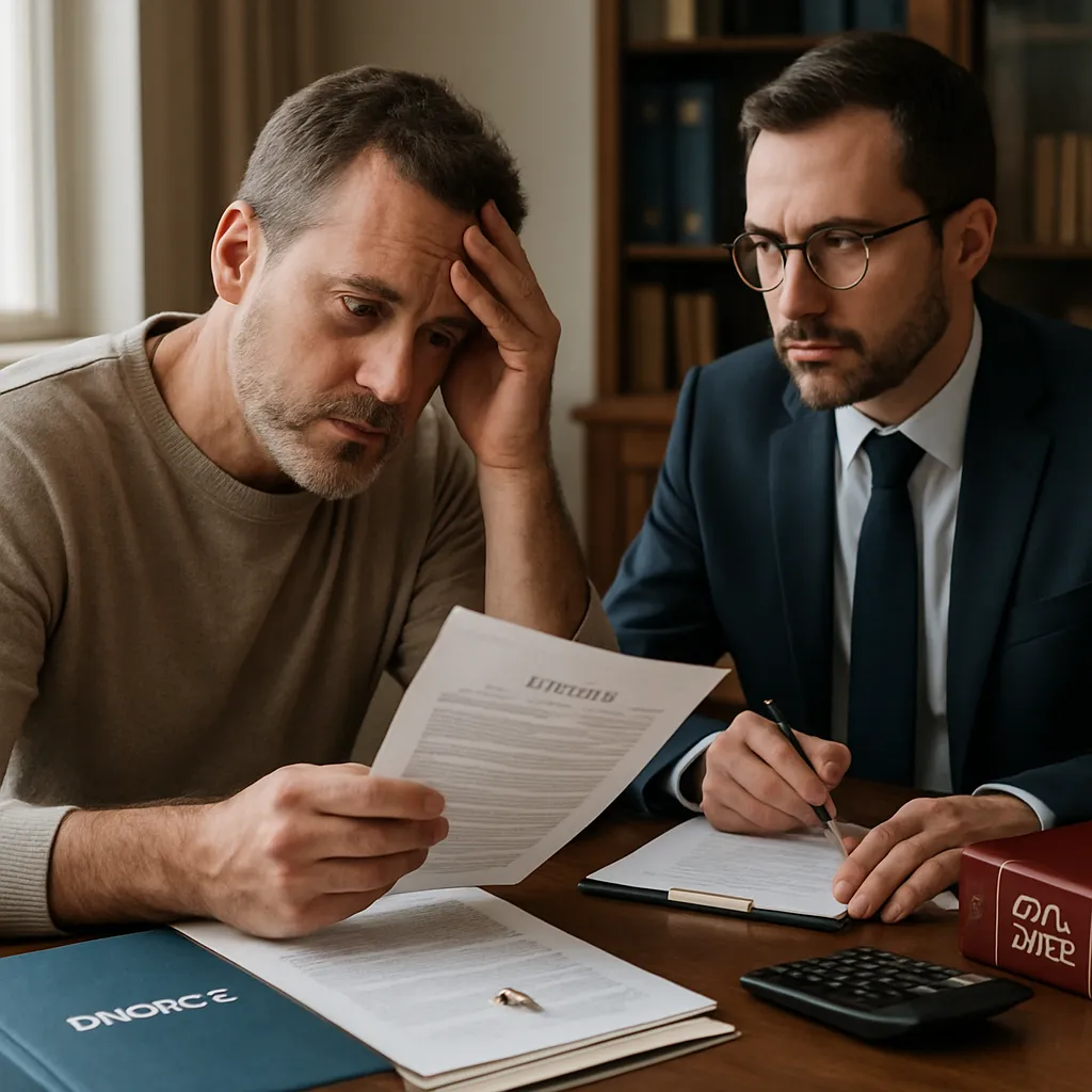 Reparto de deudas y préstamos tras el divorcio en Toledo