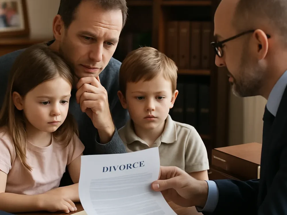 Divorcio con niños en edad preescolar en Toledo: adaptación