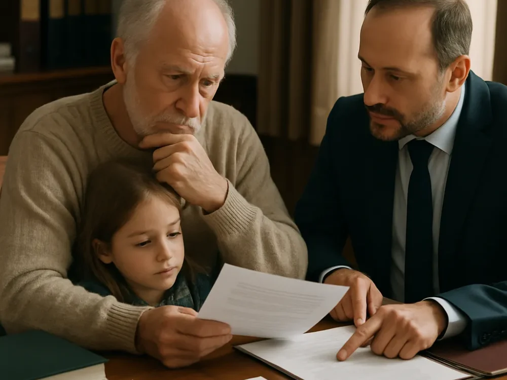 Rol de los abuelos durante el proceso de divorcio en Toledo